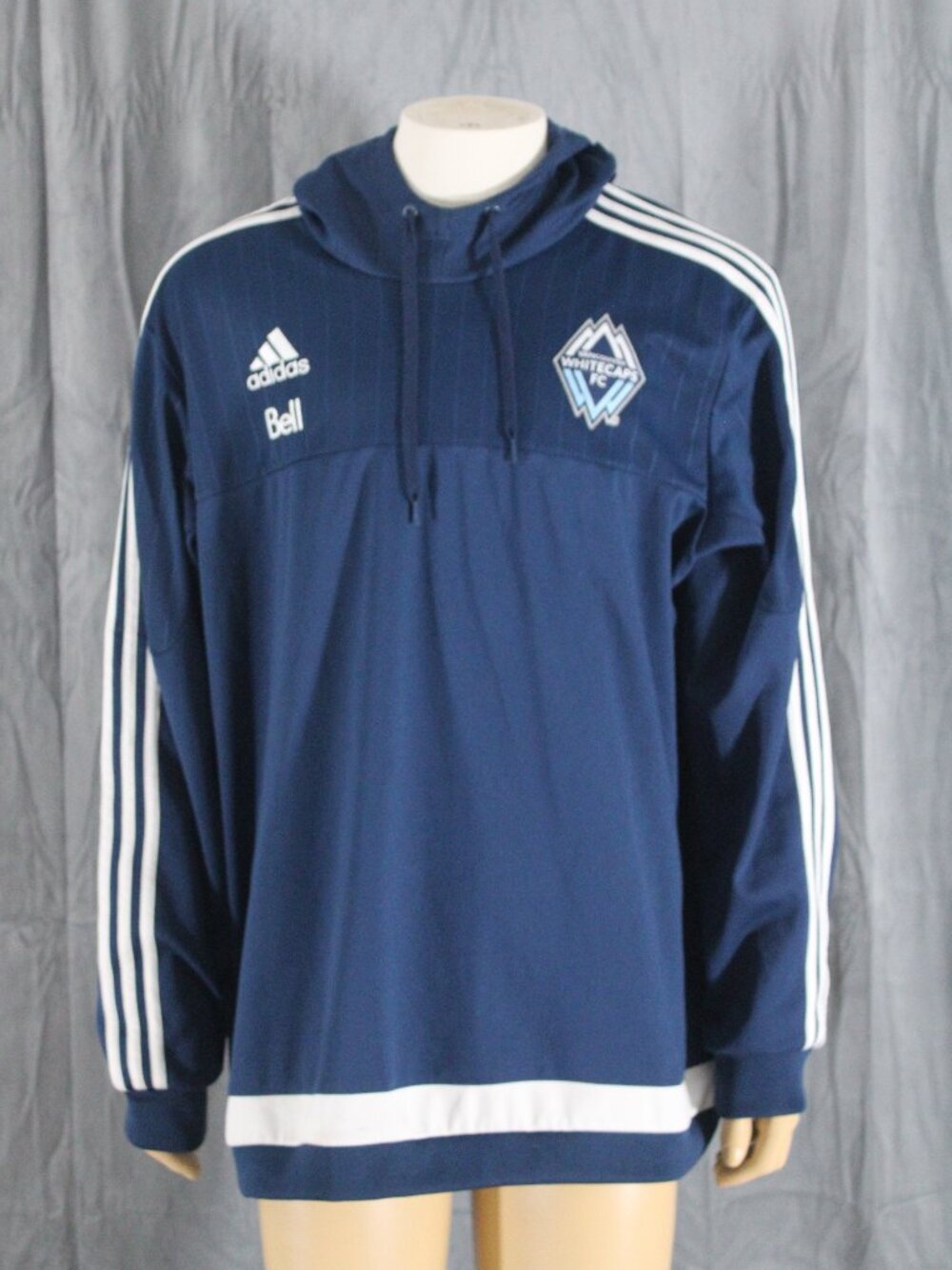 Vancouver Whitecaps Hoodie - Crested Logos by Adidas - Men's 2XL